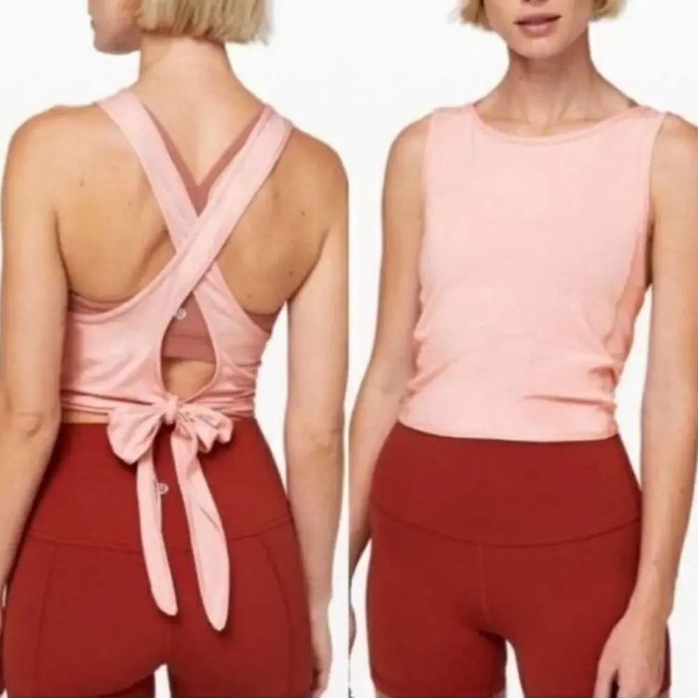 Lululemon 5-Piece Activewear Bundle Size 6 & Small Leggings Tanks Set